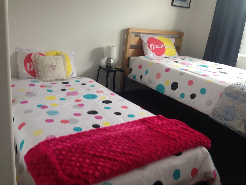 Bedroom 3, with two beds