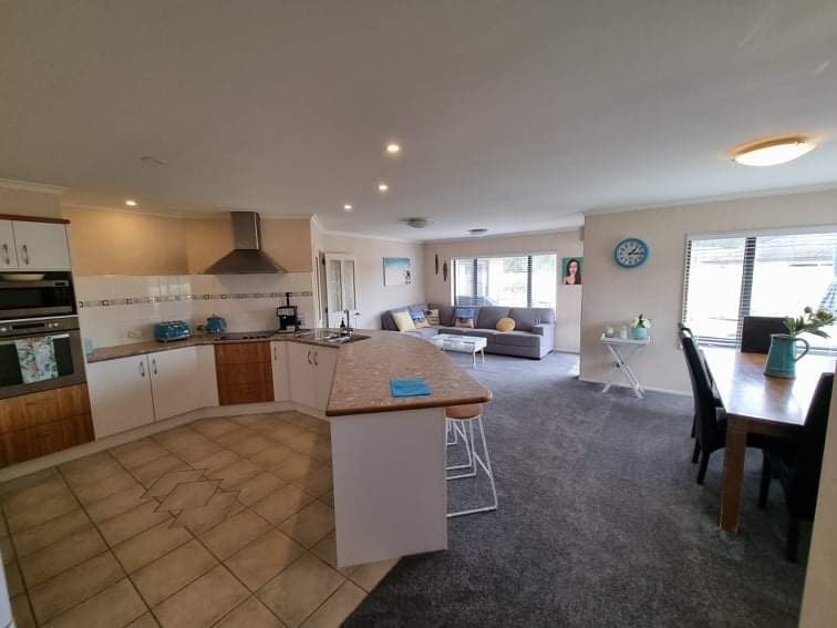 Kitchen , dining, second lounge