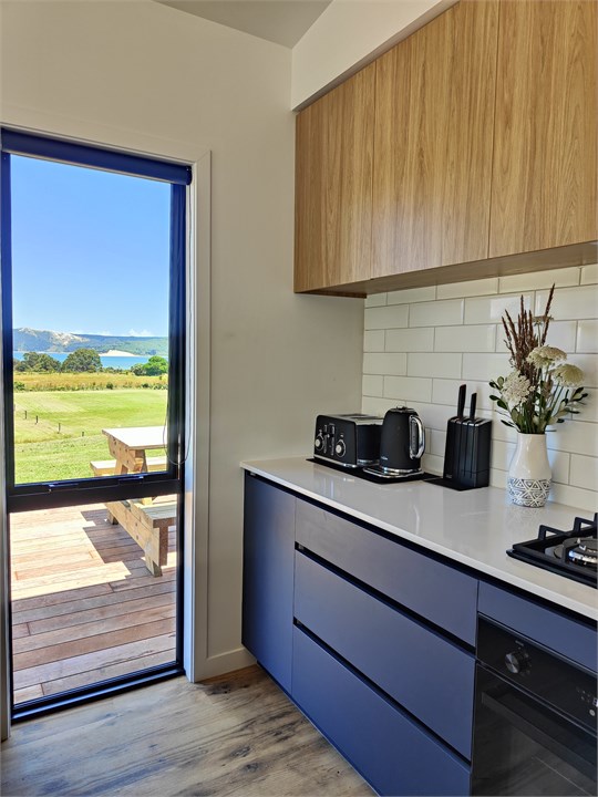 You won't miss the view even if you're cooking in 