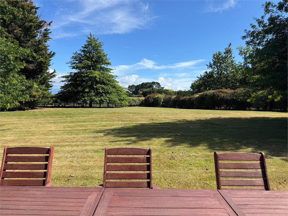 View from Outdoor Dining Area