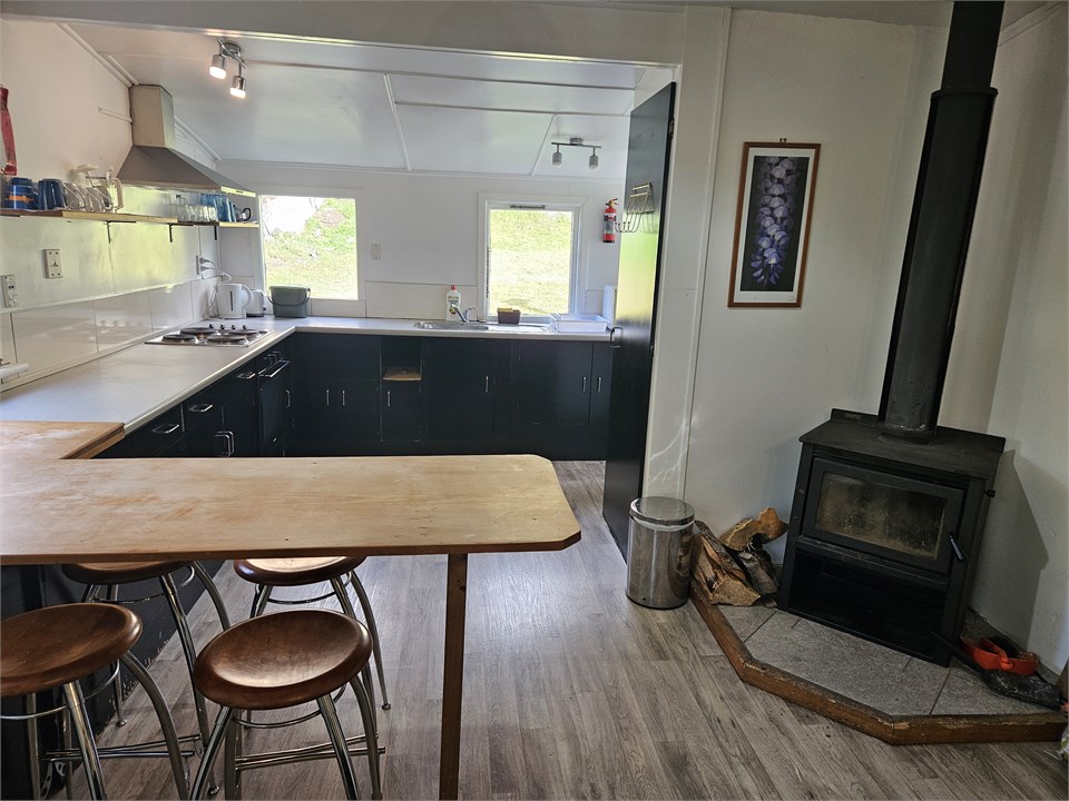 Kitchen & log burner