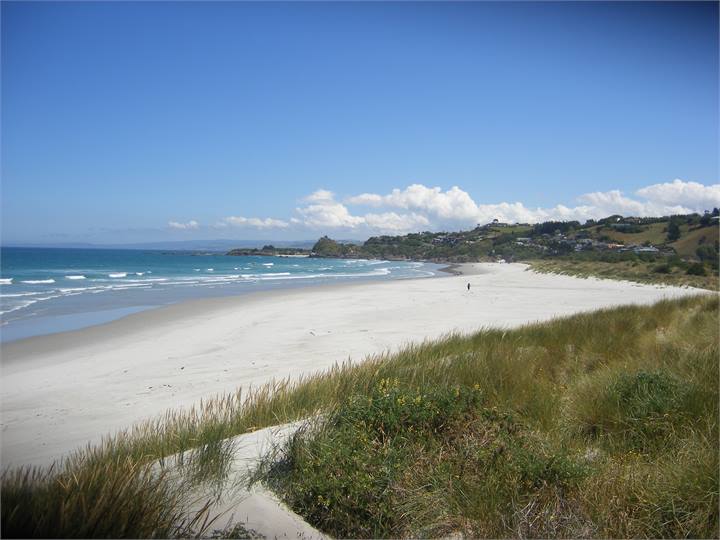 A beautiful sandy beach