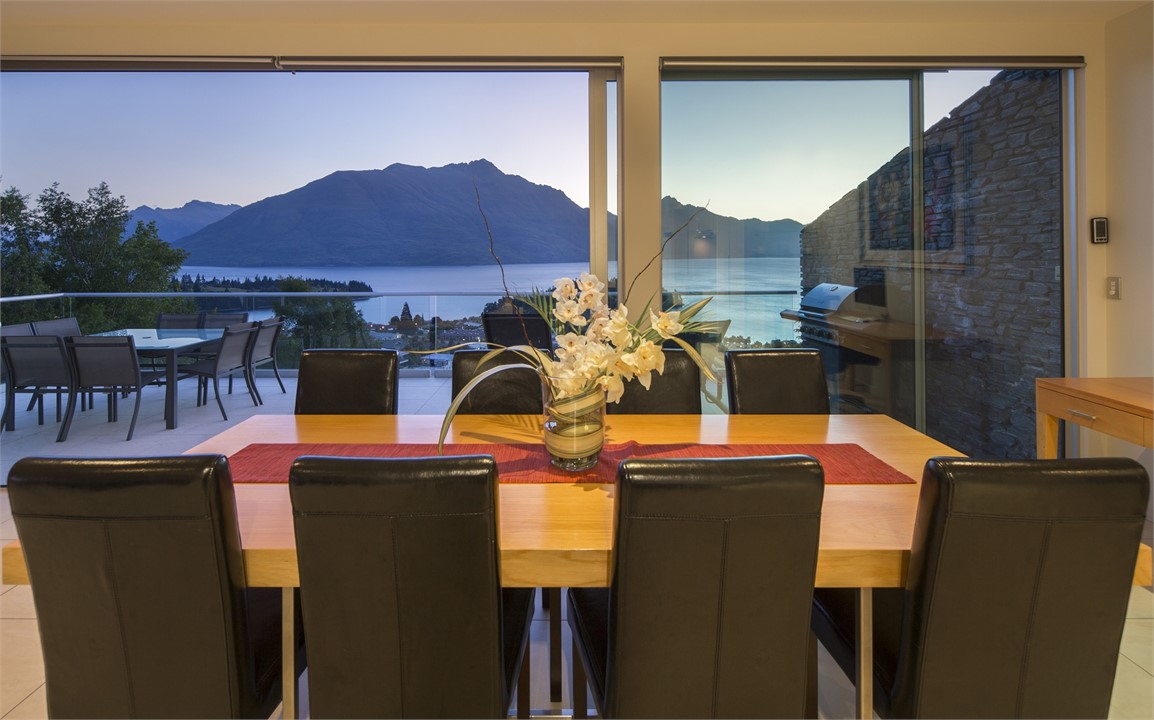 Dine with a view indoors or outdoors