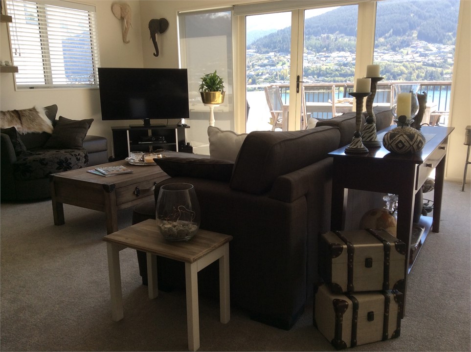 Open plan living room