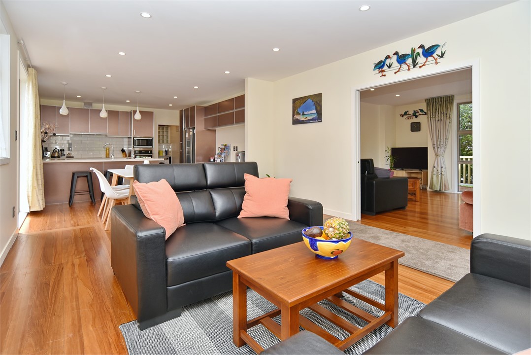 The open-plan Living Room is sharp, spacious, and 