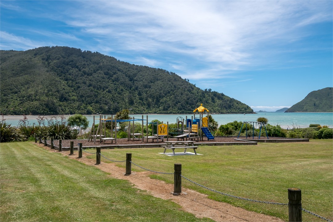 Playground across the road