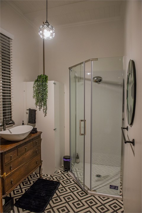 Bathroom with Shower &Toilet