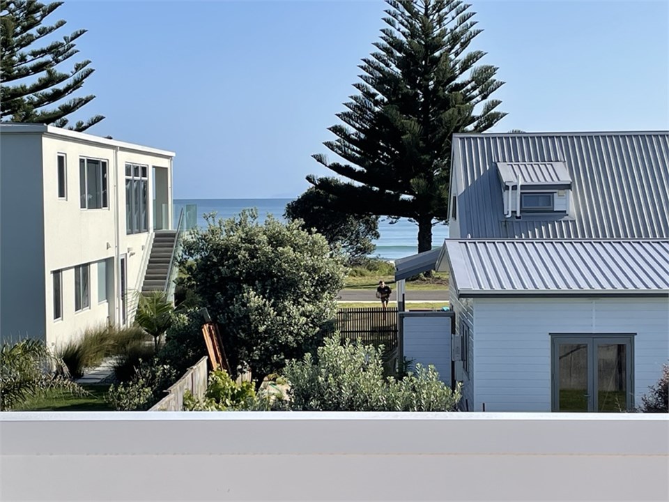 Upstairs balcony view