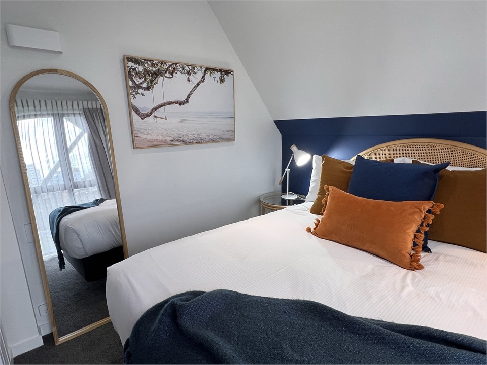 Bedroom 2 has a Double bed