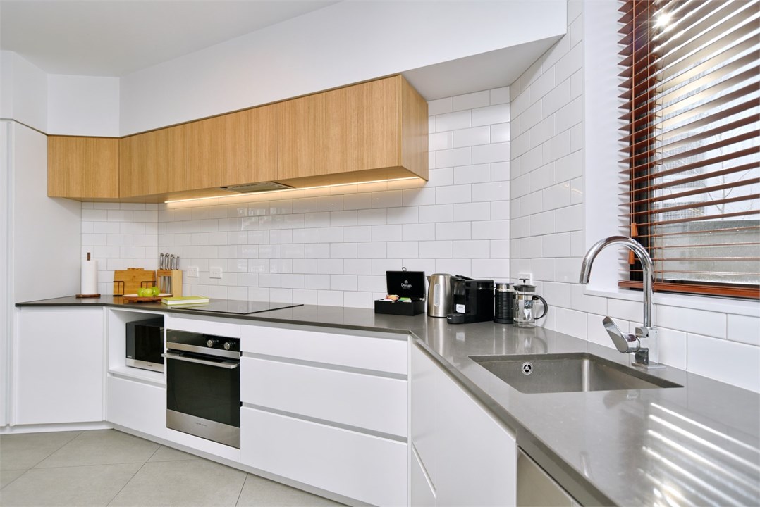 Kitchen area is fully equipped