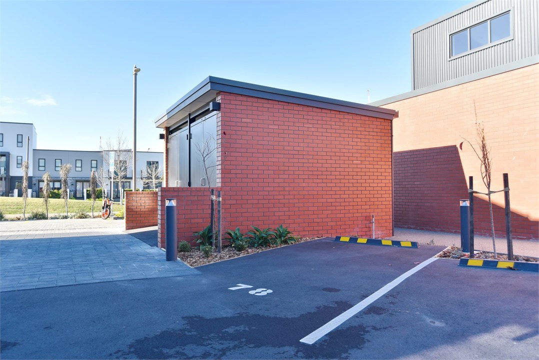 View of the carpark to the property