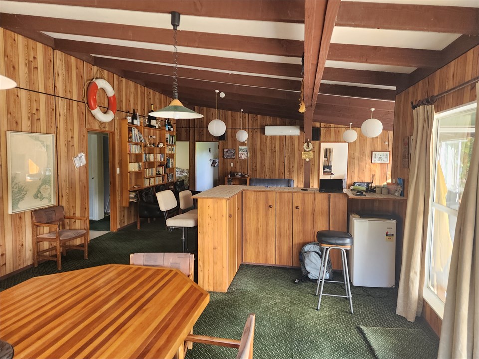 Dinning and living area