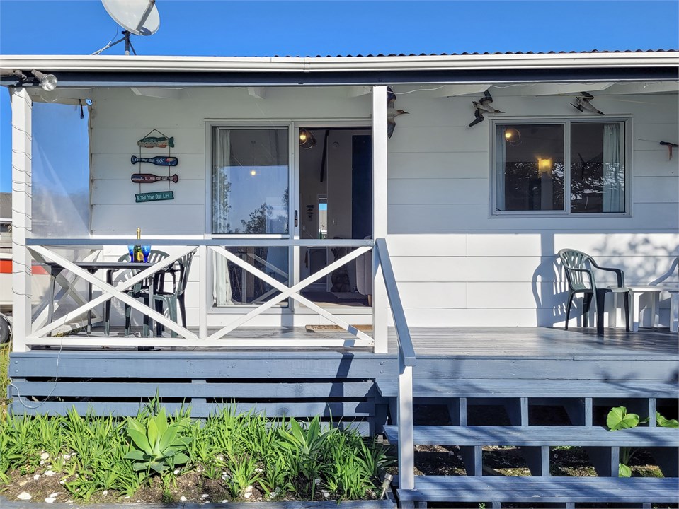 Decks have sides that roll down