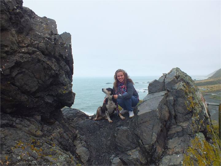 On the rocks near Lighthouse.