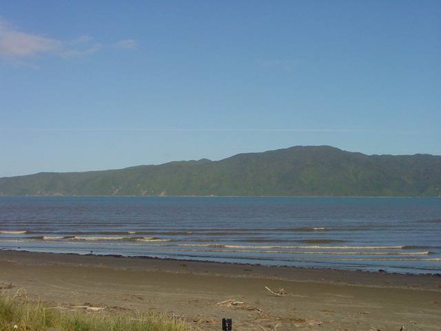 Beach - about 100 yards across the road 