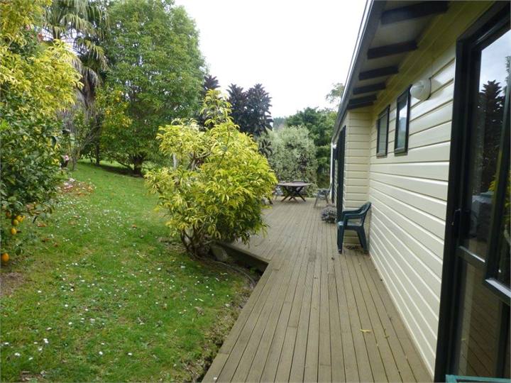 Back Deck first sun rays