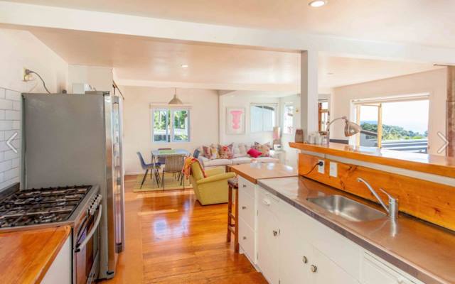 Kitchen and dining area