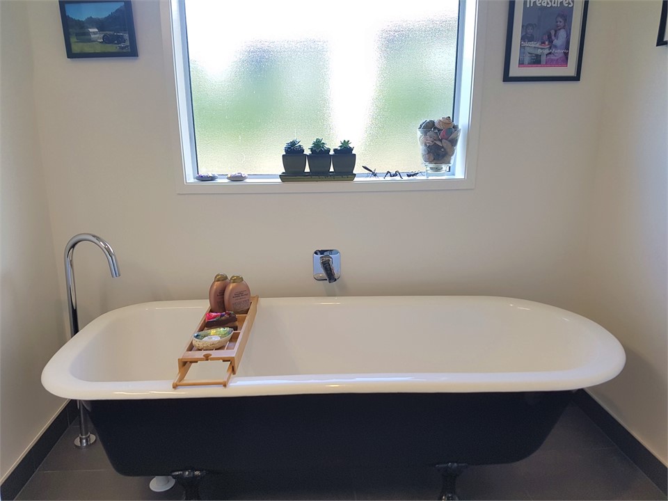 Enjoy a soak in the bath