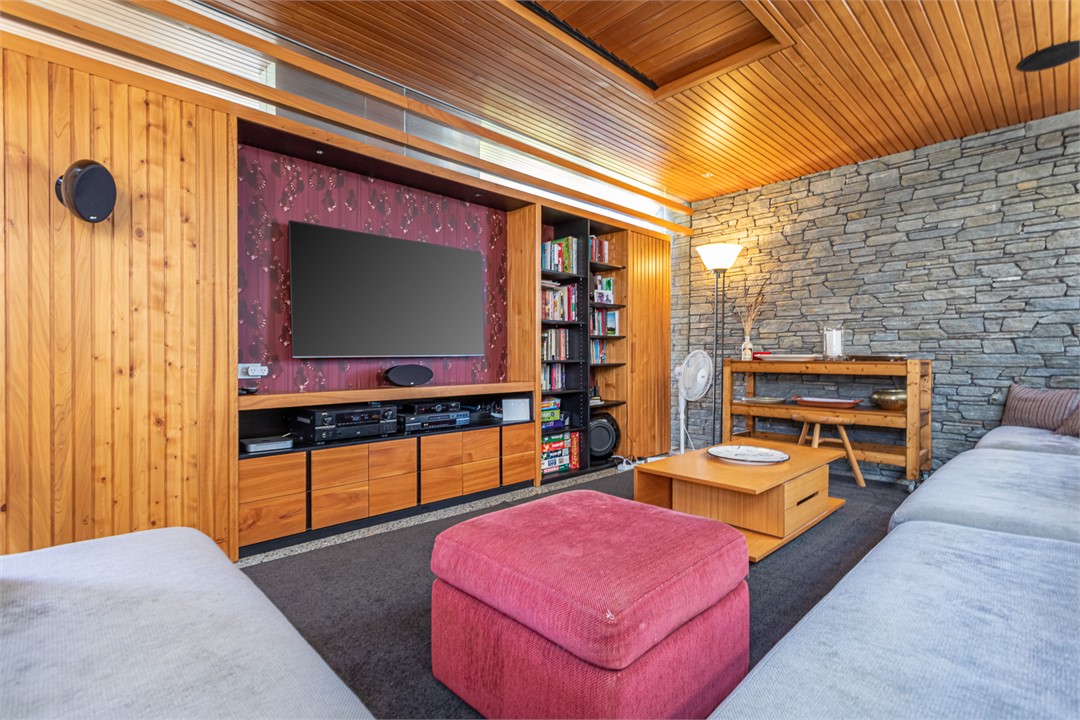 Media room with Home Theatre, SkyTV, Movie Collect