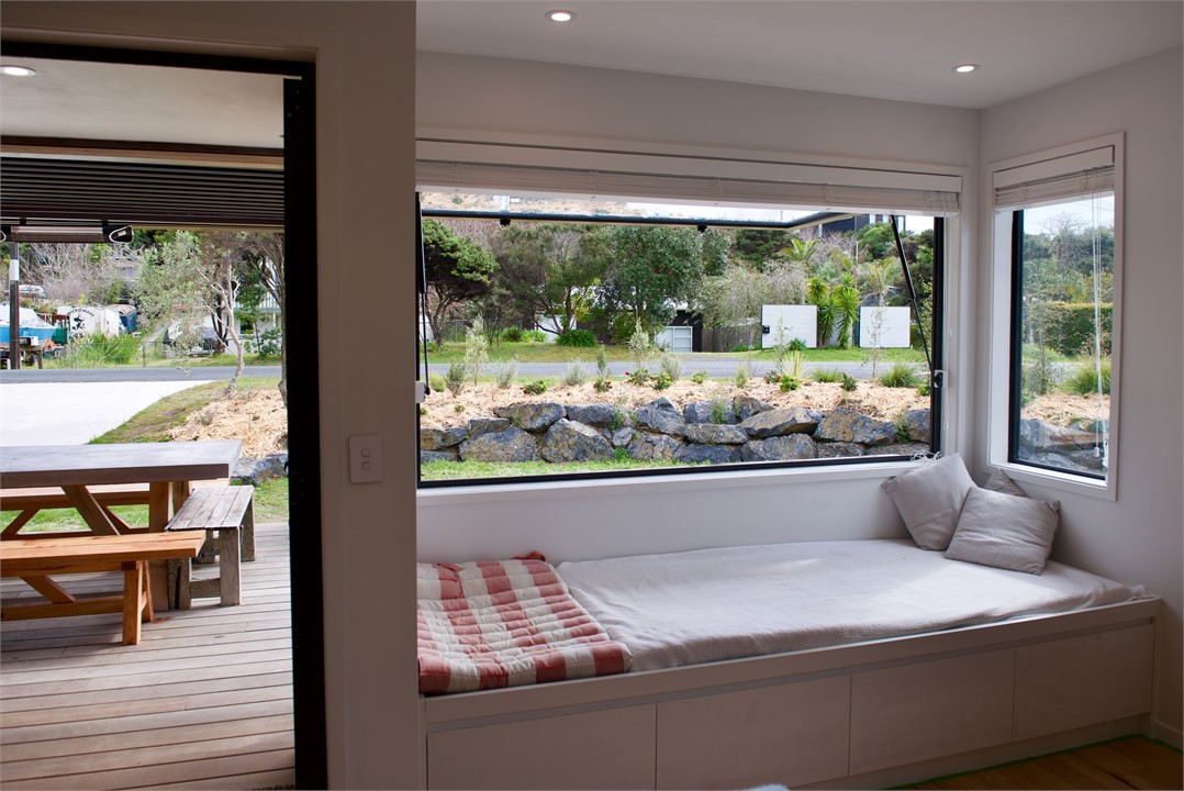 Day bed in main house