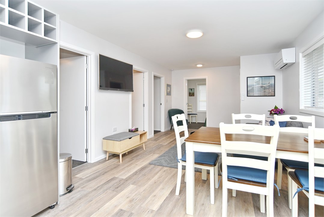 Dining area and Living area with a TV