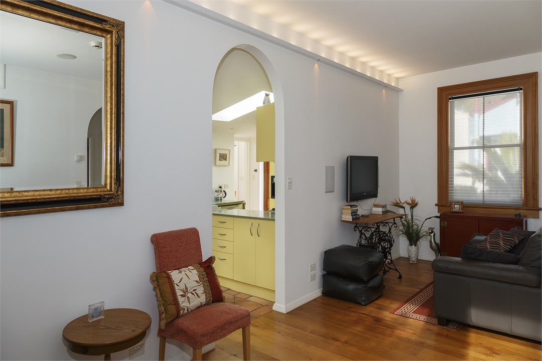 Lounge area looking towards the kitchen