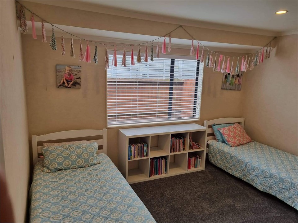 Room now has single bunks