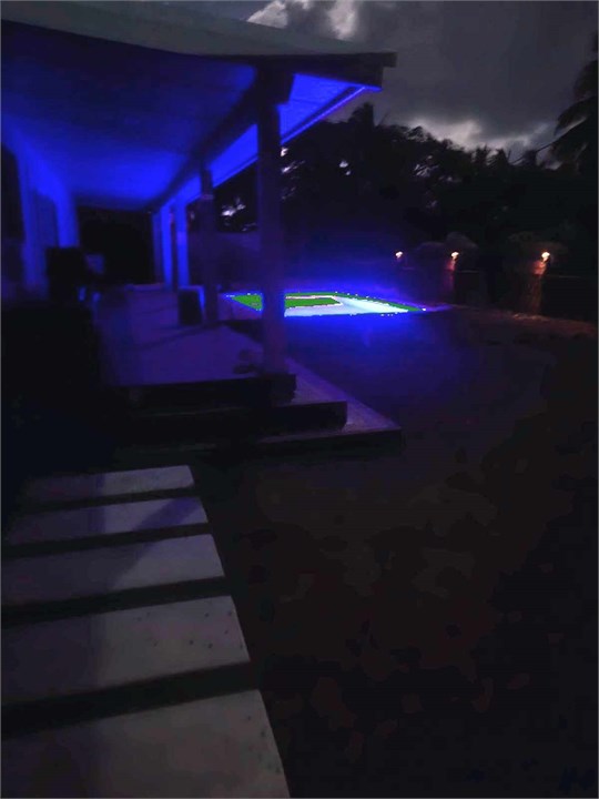 Pool and pathway
