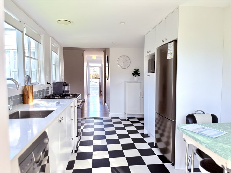 Retro and modern touches