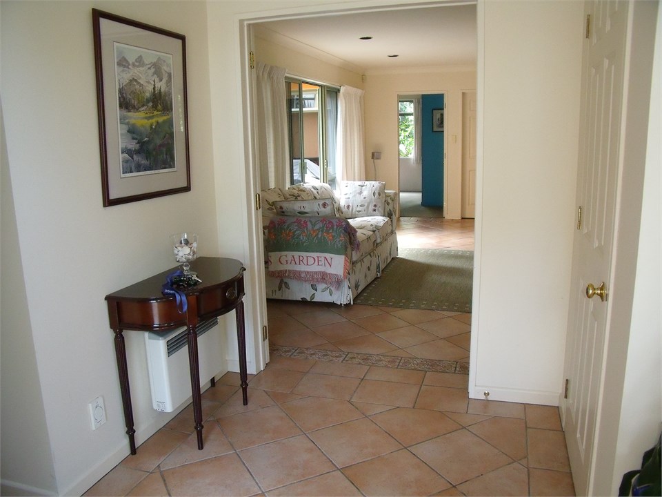 Entrance looking into downstairs dayroom and 2 bed