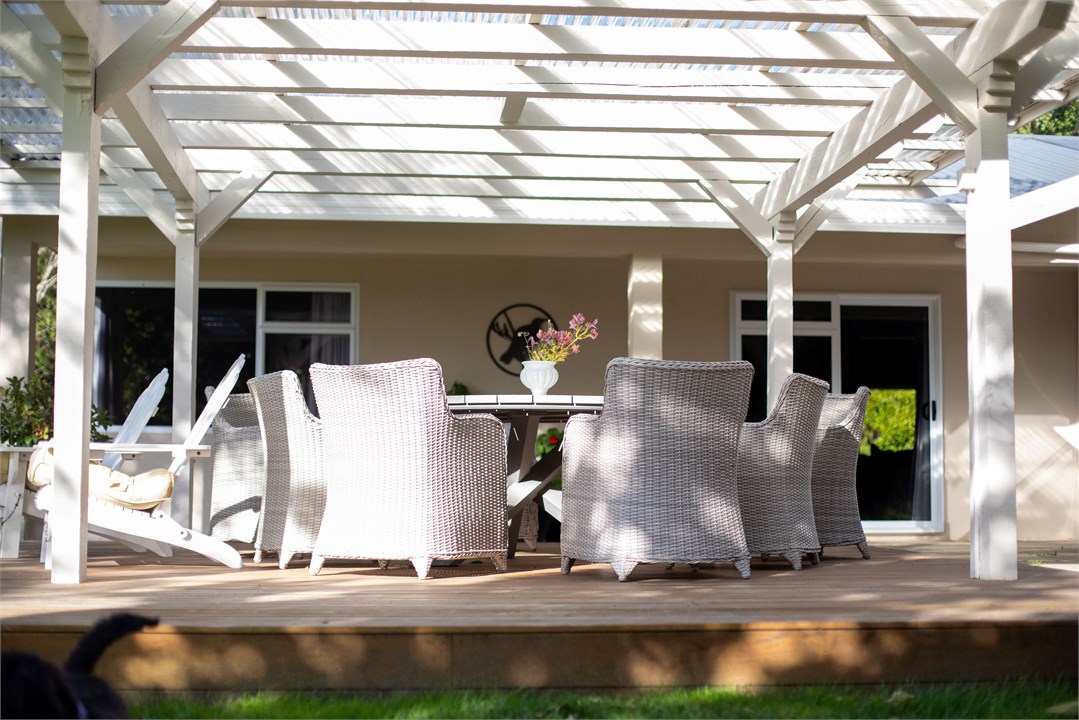 Outdoor entertaining