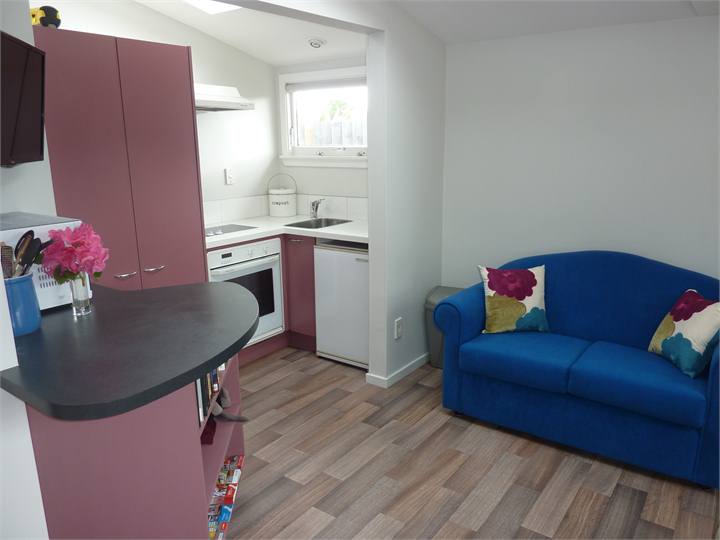 Cottage ~ kitchen and living area