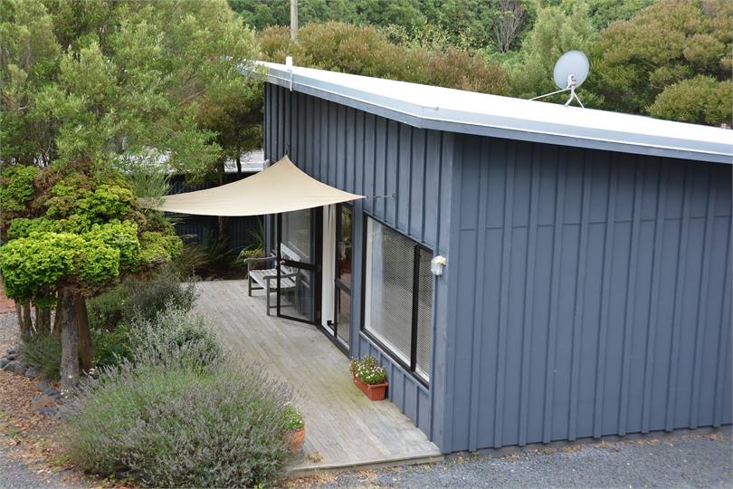 Carpark side of the Bungalow