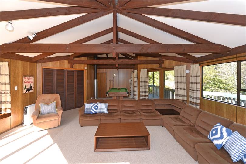 Large upstairs living area