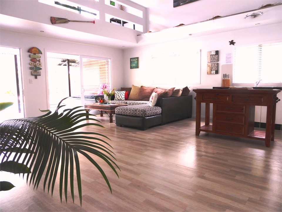 open plan lounge lots of space