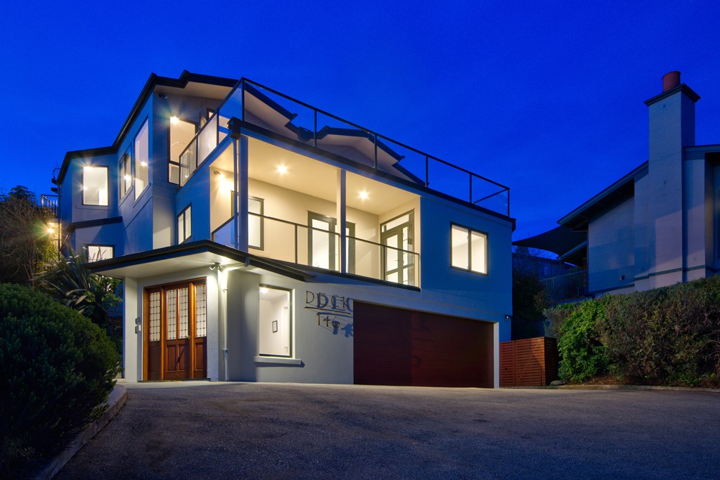 Exterior view at night