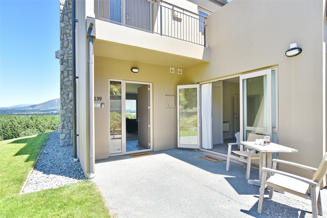 Outdoor seating area