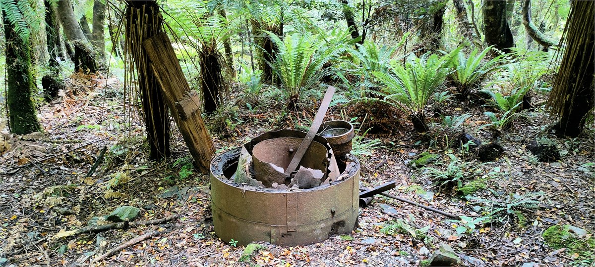 1860's Quartz Mine relics from another era