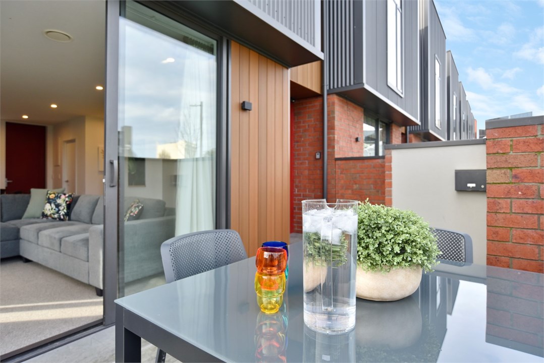 Outdoor seating area