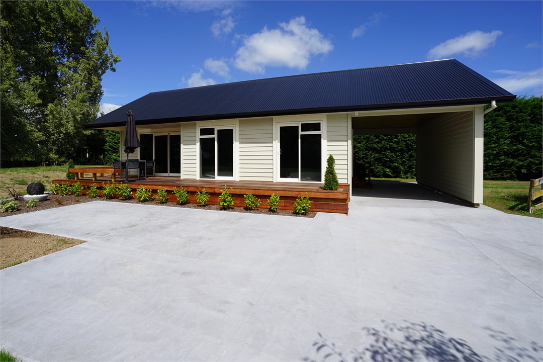 View of the property building