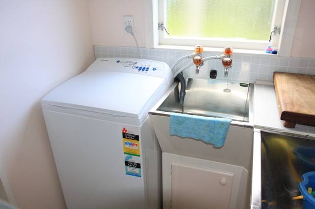 Laundry area downstairs