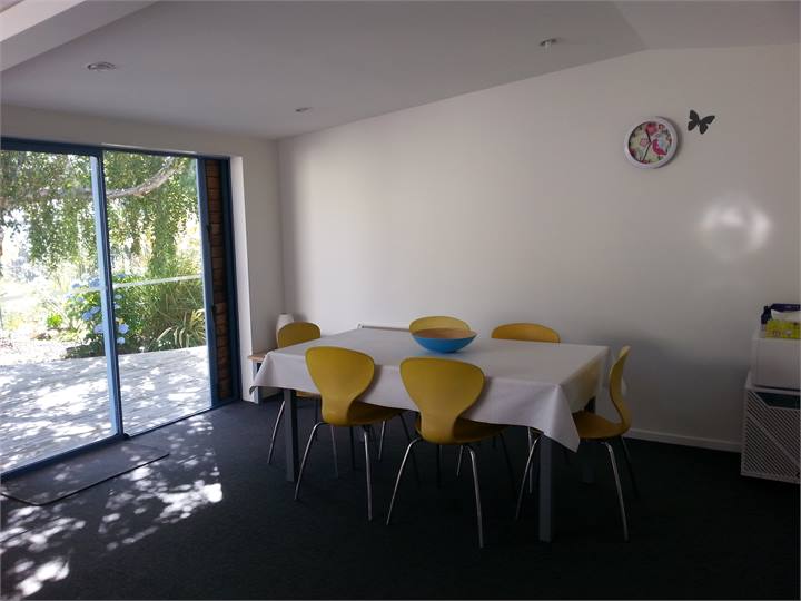 Dining formerly in the old staff room