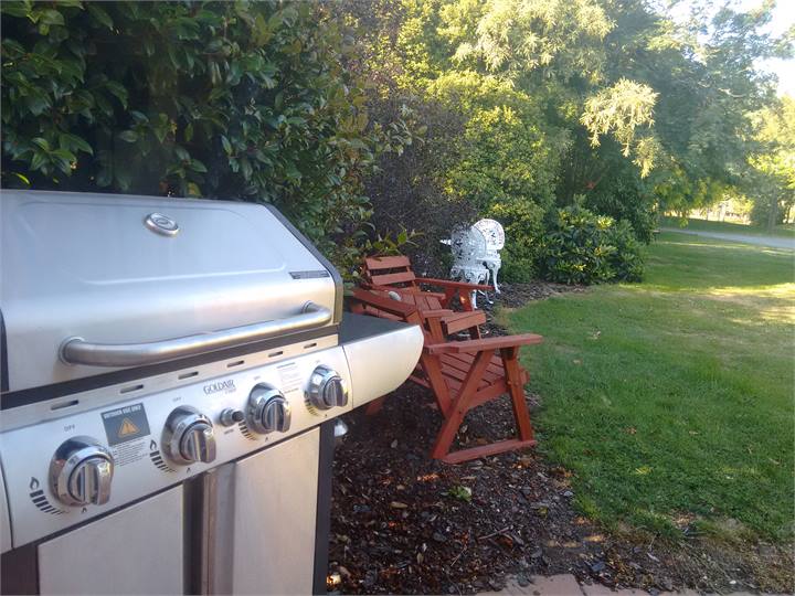 Your own barbeque & seating area in your garden
