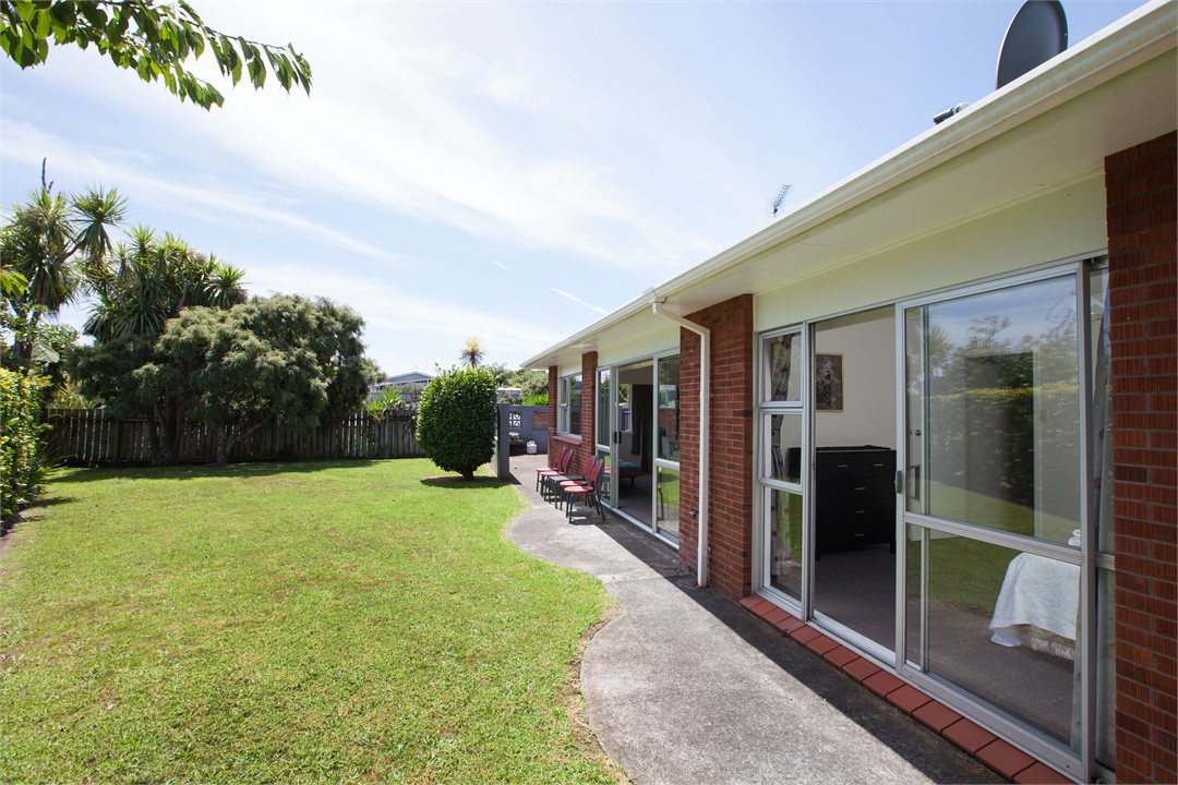 Private outdoor living area