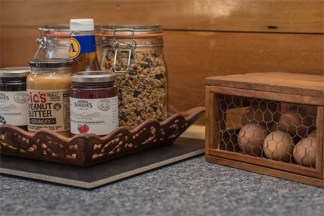 Complimentary breakfast supplies including our own