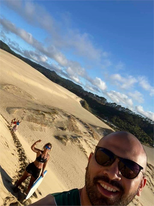 Te Paki Giant sand dunes