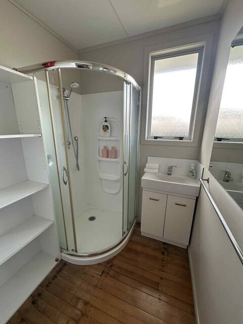 Bathroom with separate toilet