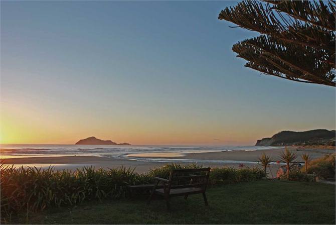 Waimarama beach evening
