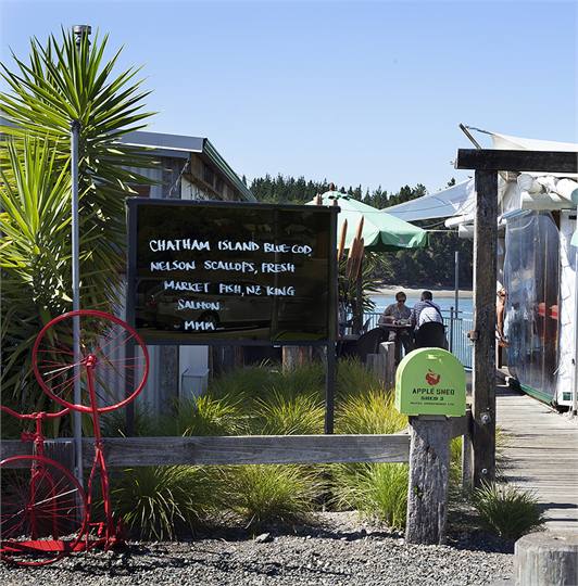 Restaurant on the waters edge