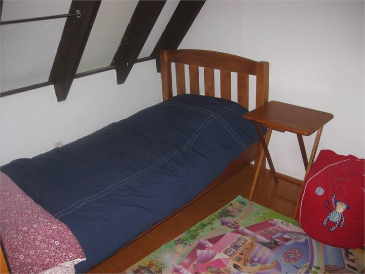 Upstairs single bed